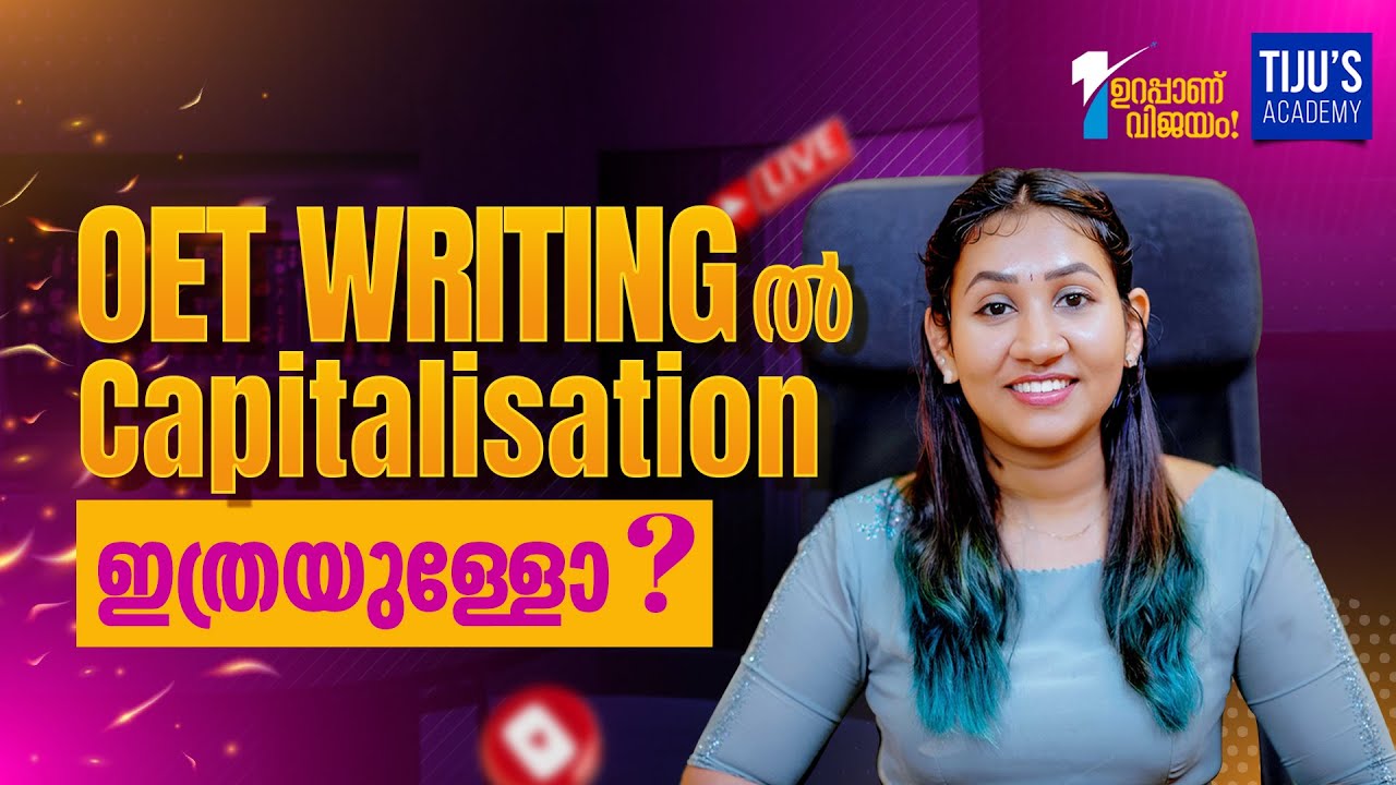 Capitalisation in OET Writing
