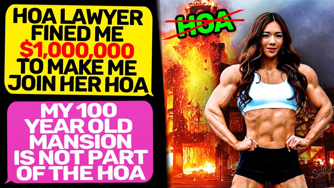 HOA LAWYER FINE ME $1,000,000! Karen I'm not an HOA Member! I Am the Owner of Land r/EntitledPeople