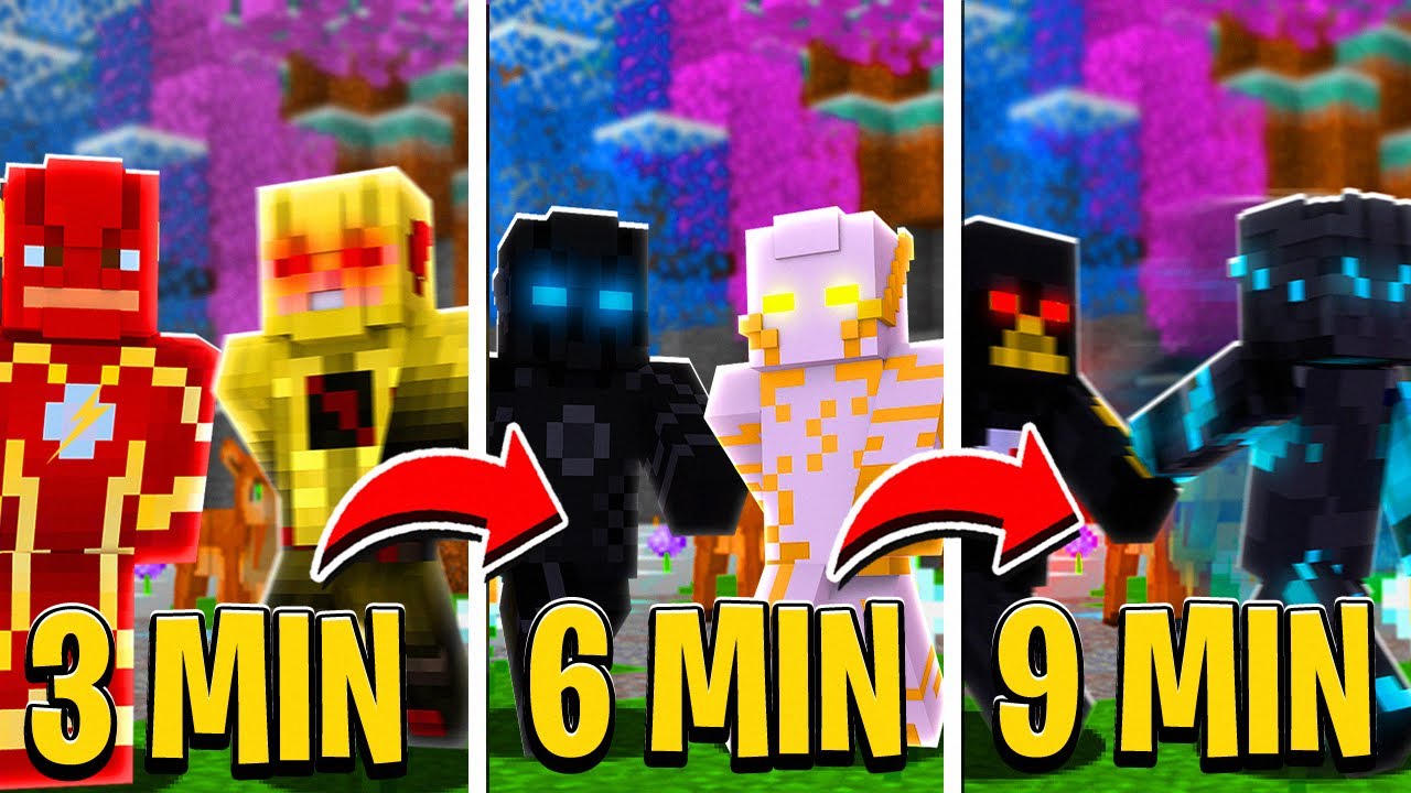 Minecraft... MAS a cada 3 Minutos VIRAMOS um VELOCISTA!! ‹ DONAT3LO ›