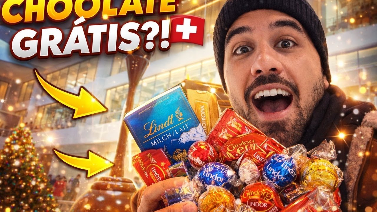 Como é o museu da Lindt na Suíça? Chocolate à vontade