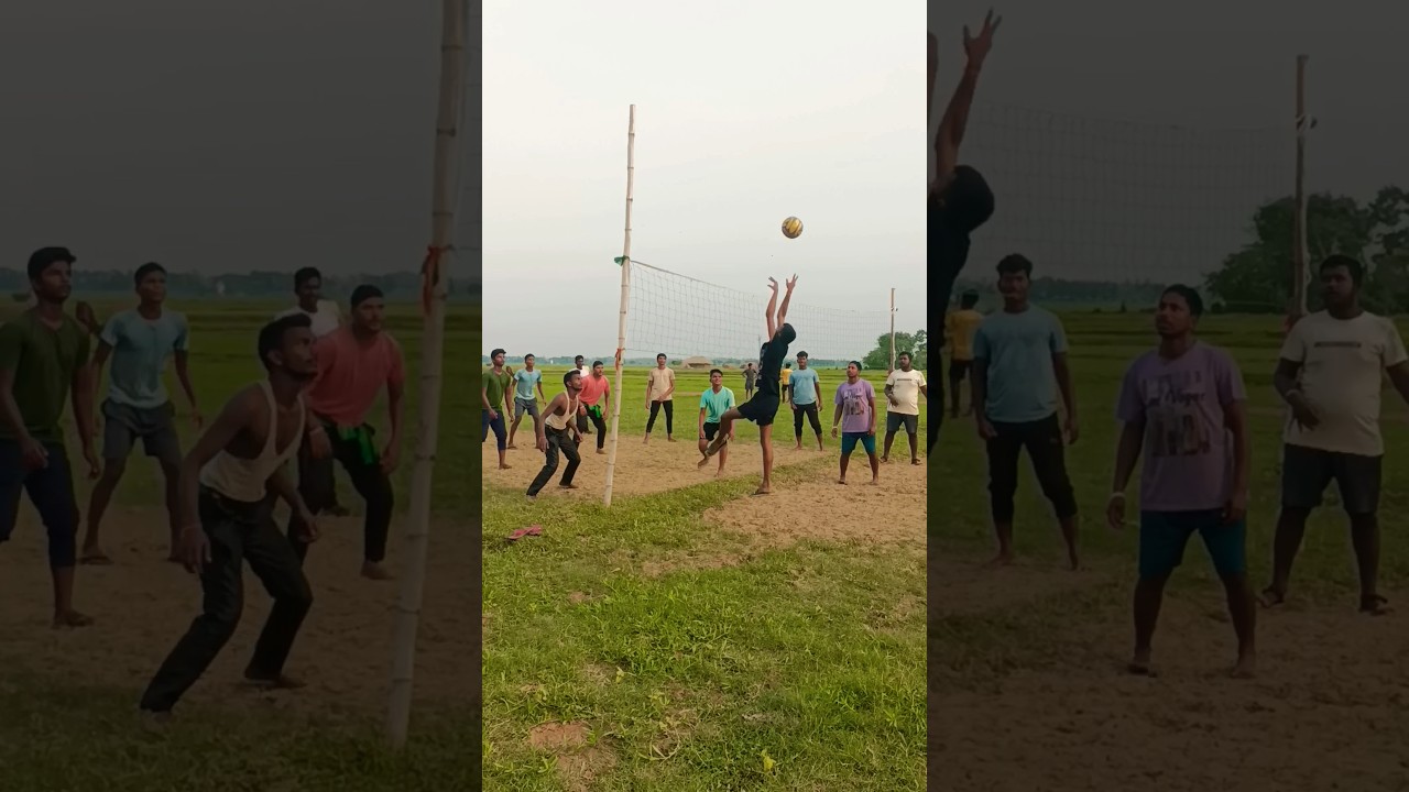 Village volleyball Match🏐🏐#sports#volleyball#volleyballplayer #shorts#youtubeshorts#viral#trending
