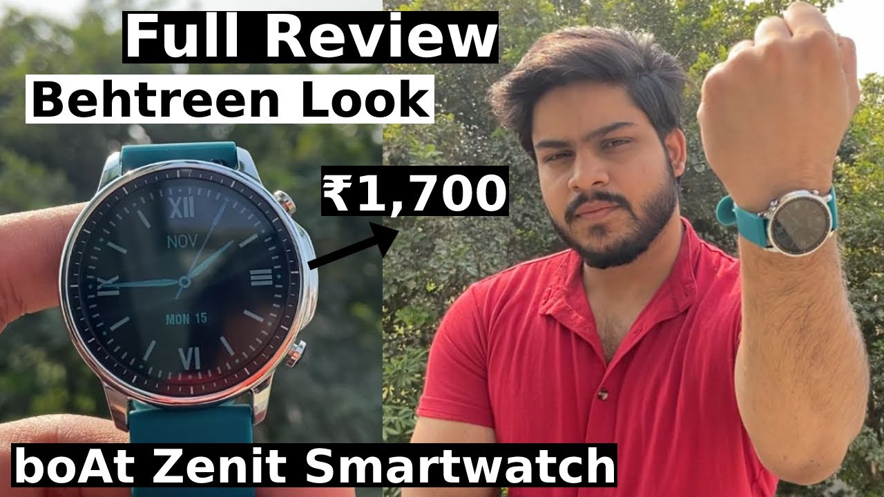 Boat Zenit Smartwatch Unboxing & Review at just ₹1,700 | Best Round Smartwatch?