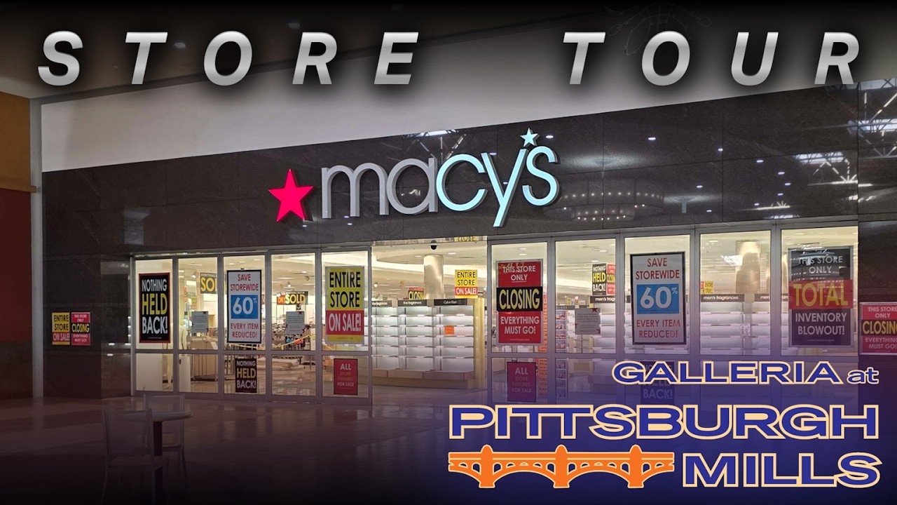 CLOSING MACY'S at Pittsburgh Mills | Store Tour | Tarentum, PA