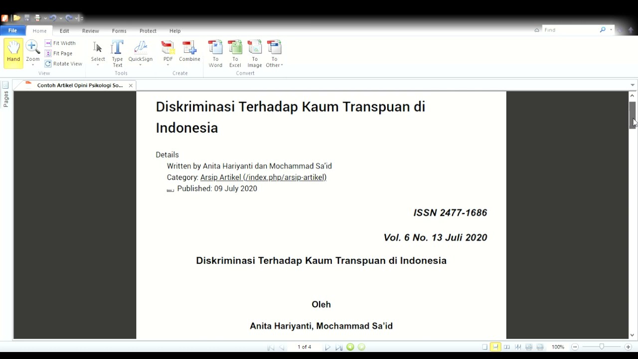 Kiat Menulis Artikel Opini