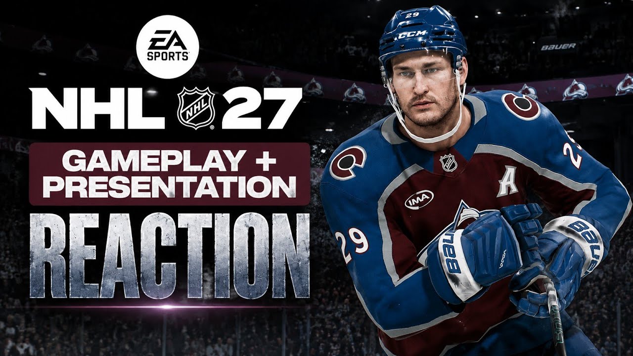 NHL 27 &mdash; РЕАКЦИЯ НА ГЕЙМПЛЕЙ И ПРЕЗЕНТАЦИЮ