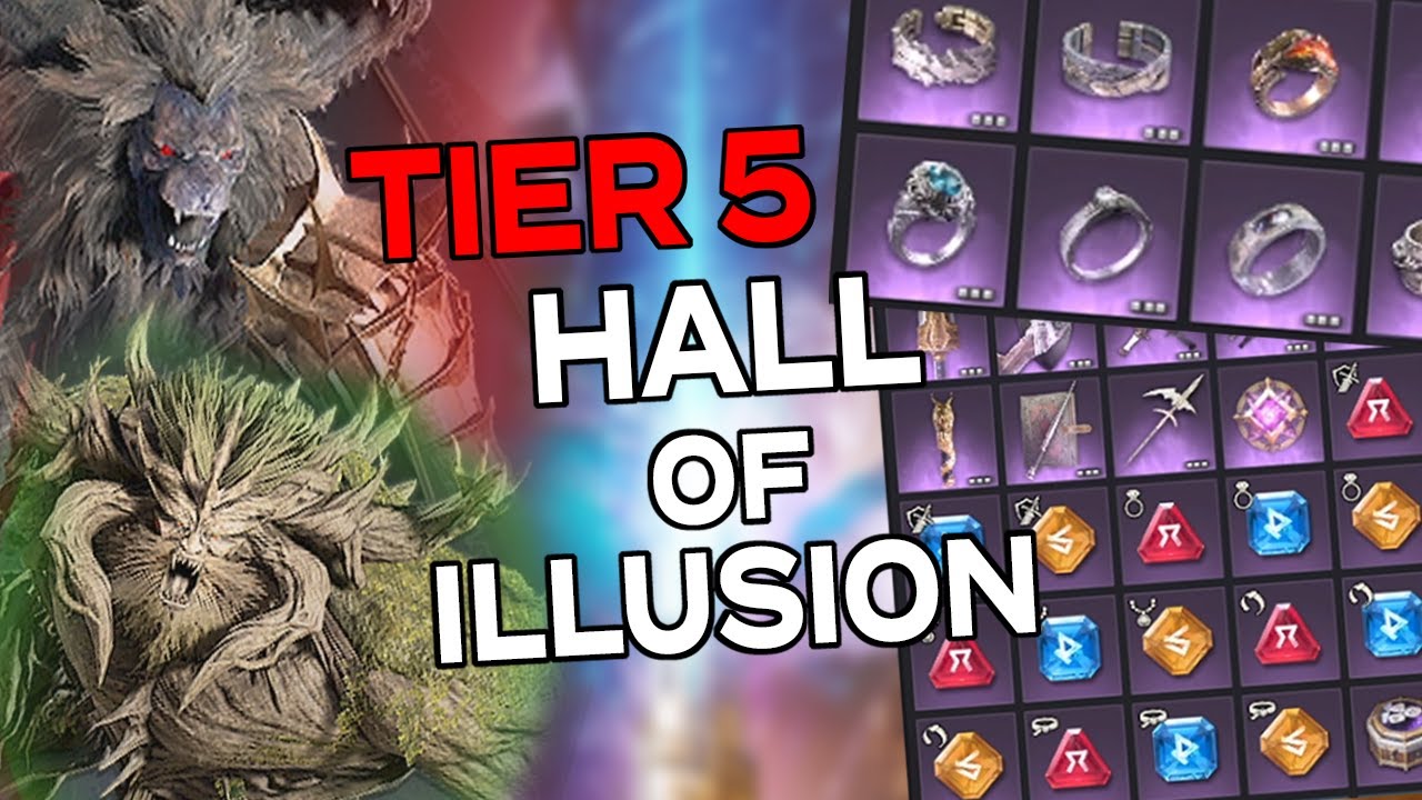 Tier 5 Hall of Illusion (Staff/Bow Solo Dungeon) | Throne and Liberty