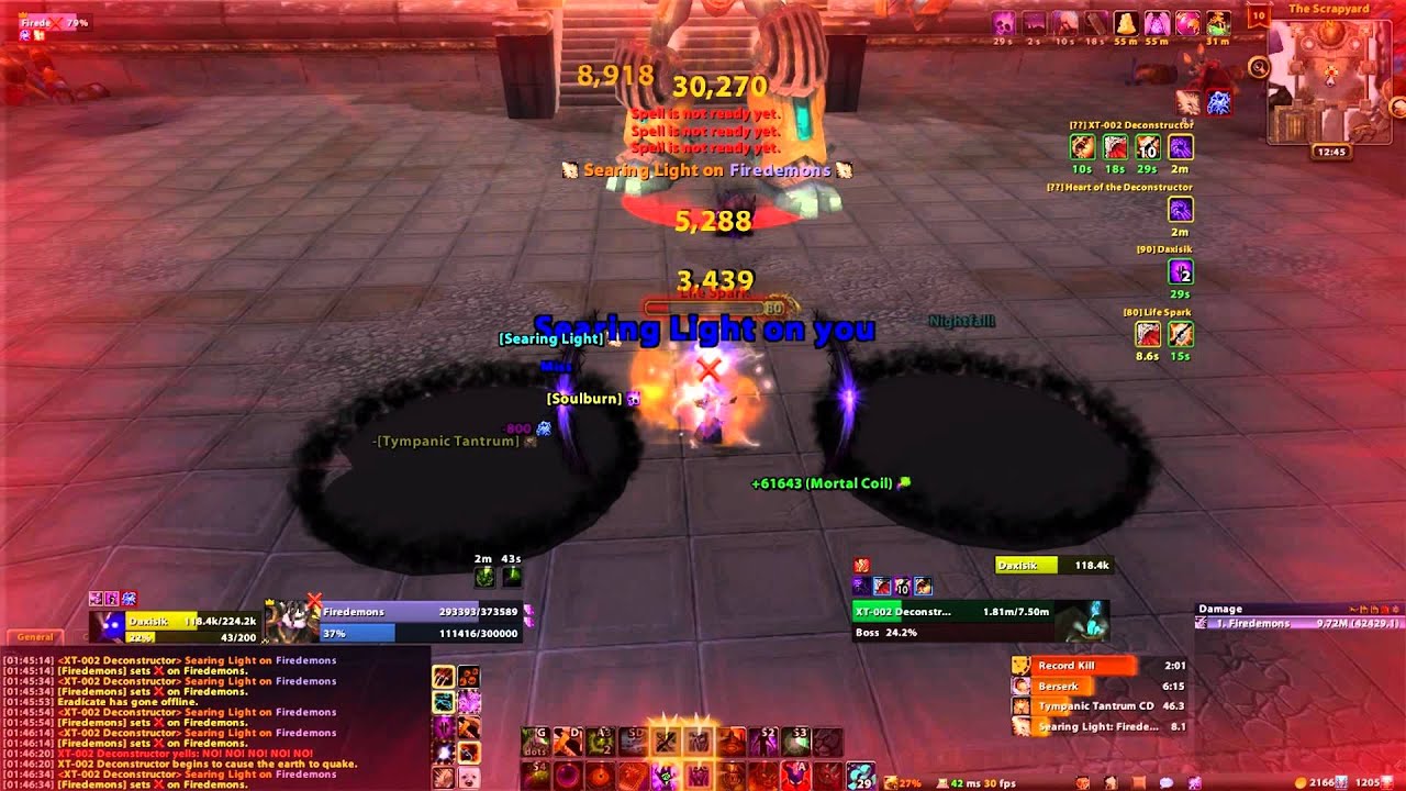Warlock solo Glory of the Ulduar Raider(10) - part 1