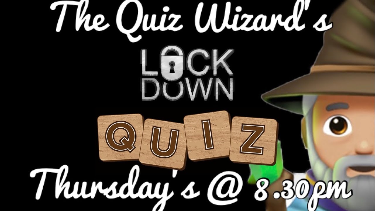 Lockdown Quiz 5 - Virtual Pub Quiz