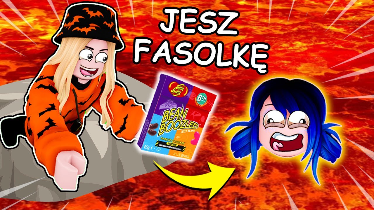PADNIESZ=JESZ FASOLKĘ CHALLENGE 🤢 Roblox New Haunted House Obby