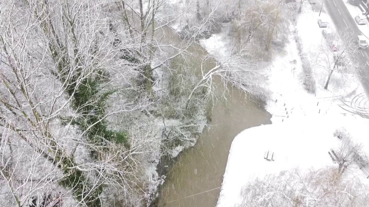 Meden Vale in the Snow