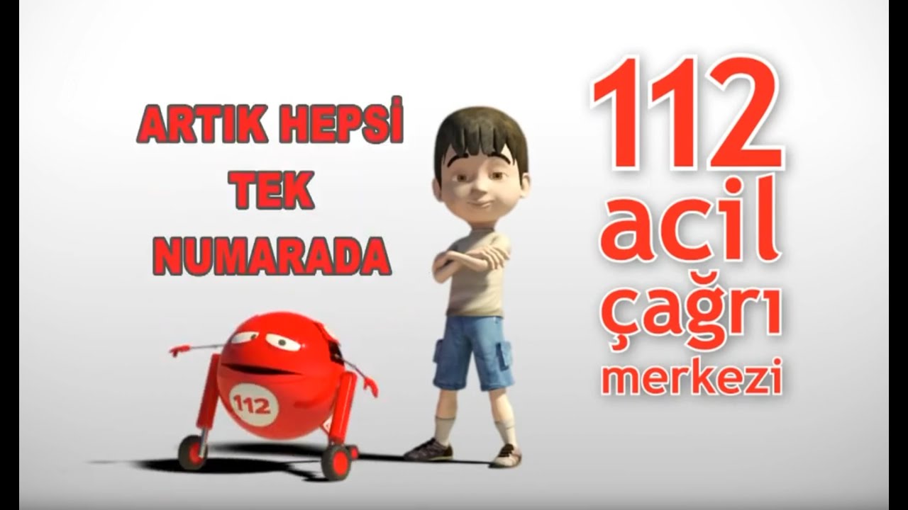 112 Acil Çağrı Merkezi Animasyon Filmi   112 Emergency Call Centre Animation Film