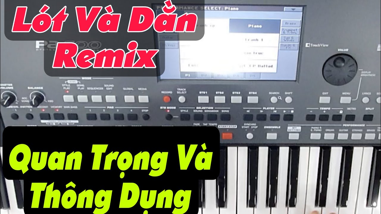 Hướng Dẫn Lót Cuối Câu Cho Điệu Remix | Mẹo Đệm Hát | #83