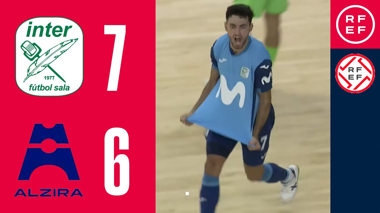Resumen #PrimeraDivisiónFS | Movistar Inter 7-6 Family Cash Alzira