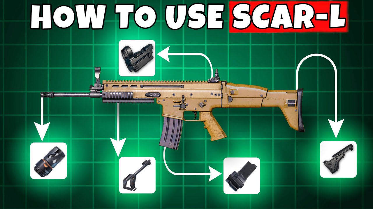 How to Properly Use Scar-L in PUBG Mobile BGMI | Scar-L Tips and Tricks - GG Bro