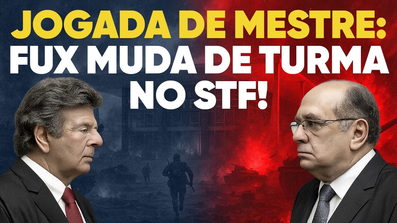 Fux declara GUERRA contra Gilmar e faz jogada de mestre!