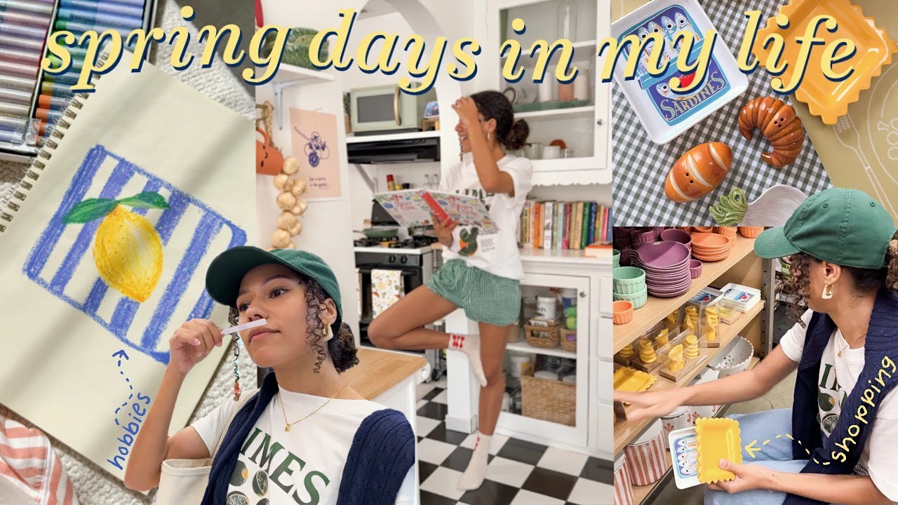 Spring Days in My Life🍋 ~ dilly dally vlog