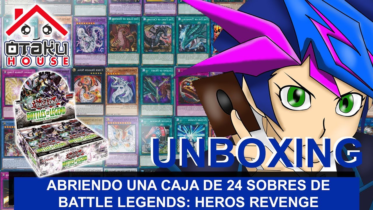 Abriendo una caja de Battle Legends: Heros Revenge