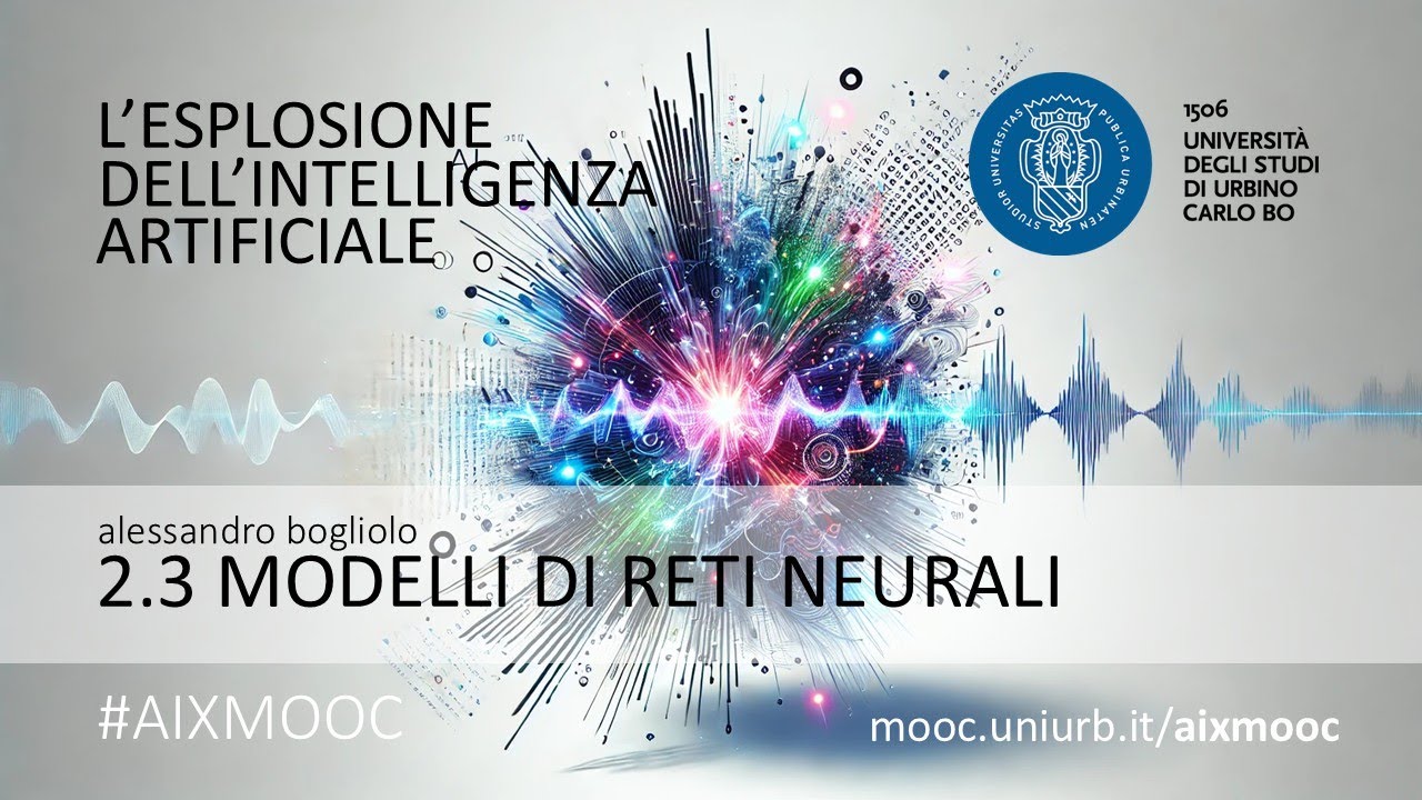 AIXMOOC 2.3 - Modelli di reti neurali