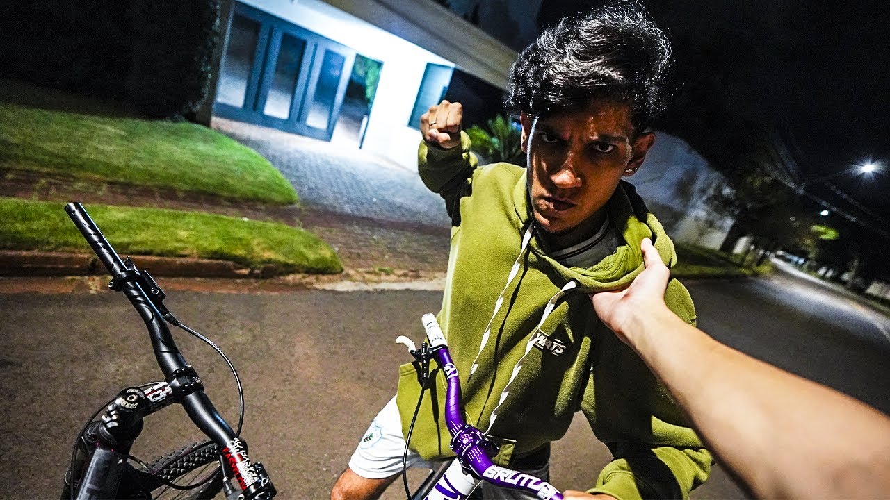 Chamei o FÃ MALUCO Pra Um X1 De Grau Para Recuperar a Bike Do João Caetano