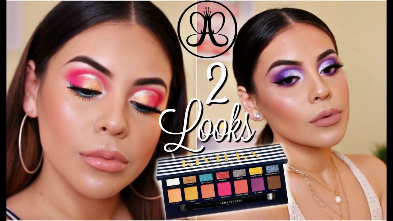 ANASTASIA RIVIERA PALETTE: 2 Looks 1 Palette | JuicyJas