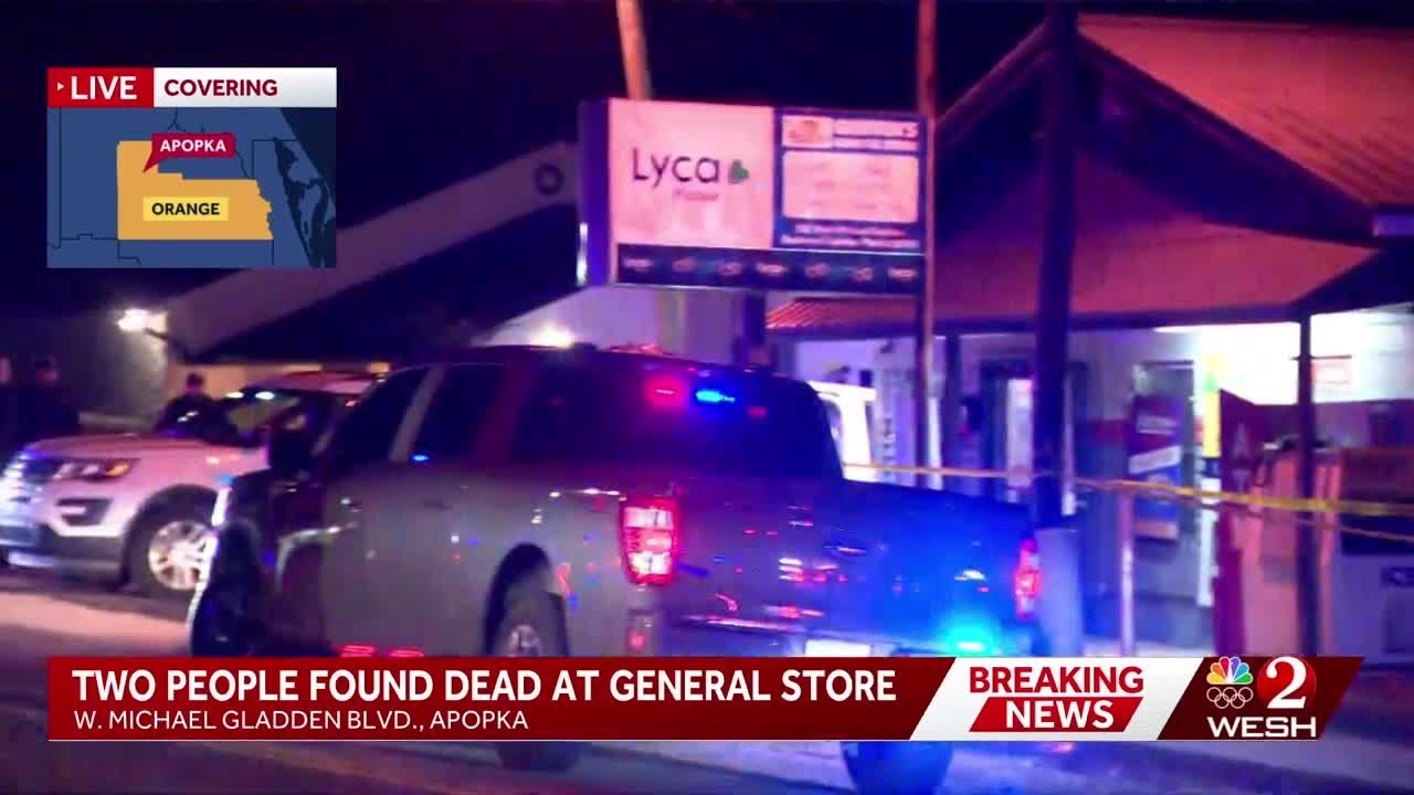 2 found dead inside Apopka general store Friday night, police say
