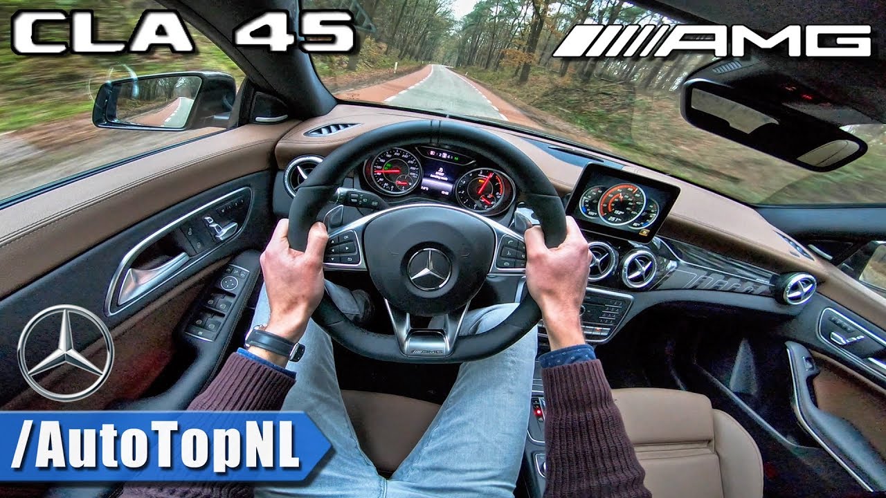2018 Mercedes AMG CLA 45 Shooting Brake POV TEST DRIVE by AutoTopNL
