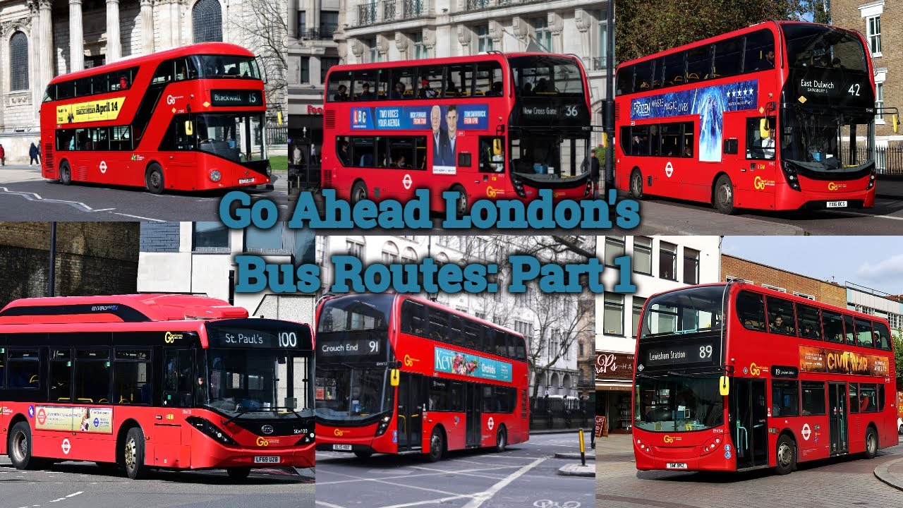 Go Ahead London's Bus Routes: Part 1