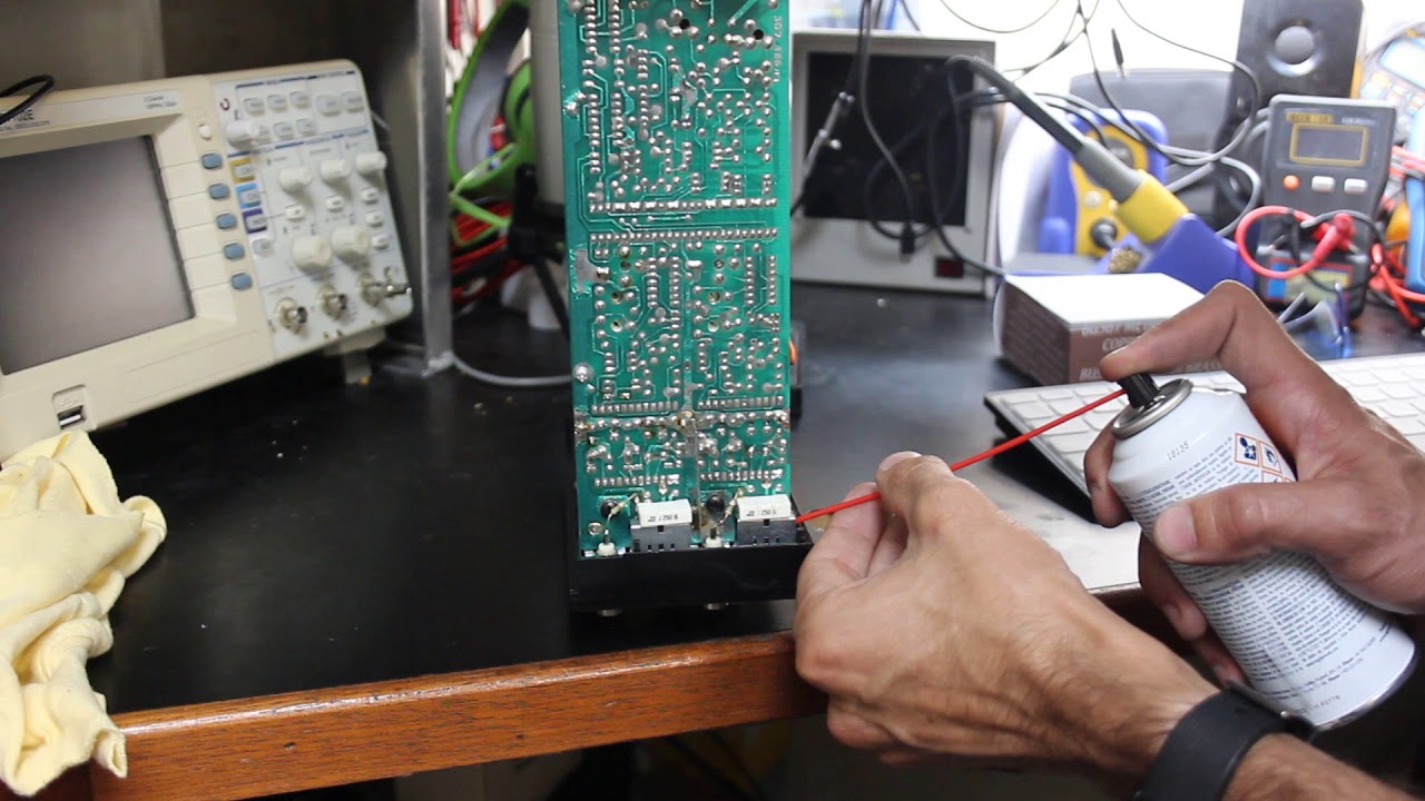 BK Precision 1420 Oscilloscope Repair