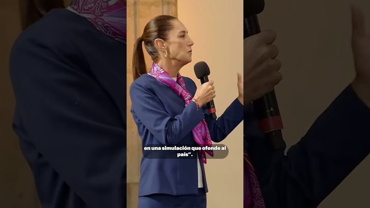 Sheinbaum responde a los l&iacute;deres de los partidos pol&iacute;ticos que criticaron la Elecci&oacute;n Judicial
