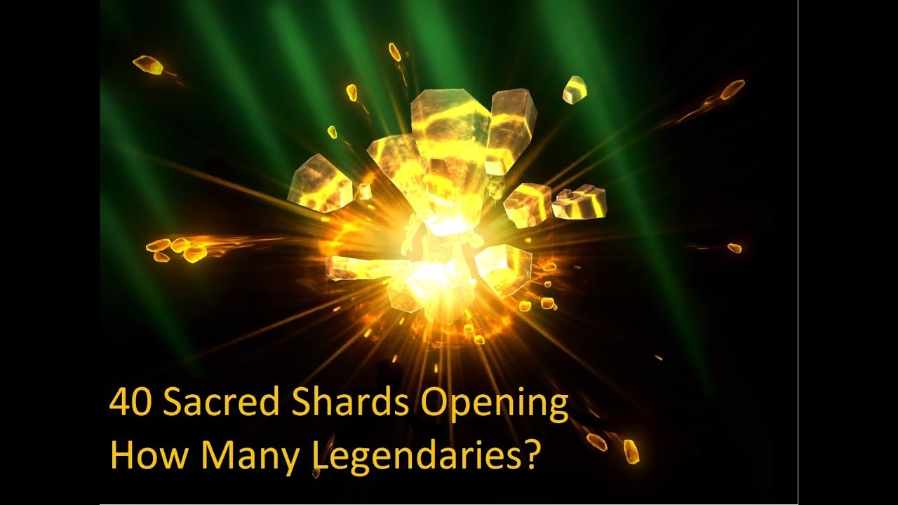 Raid OverSimplified: 40 Sacred Shards Opening -- How Many Legendary Champs?
