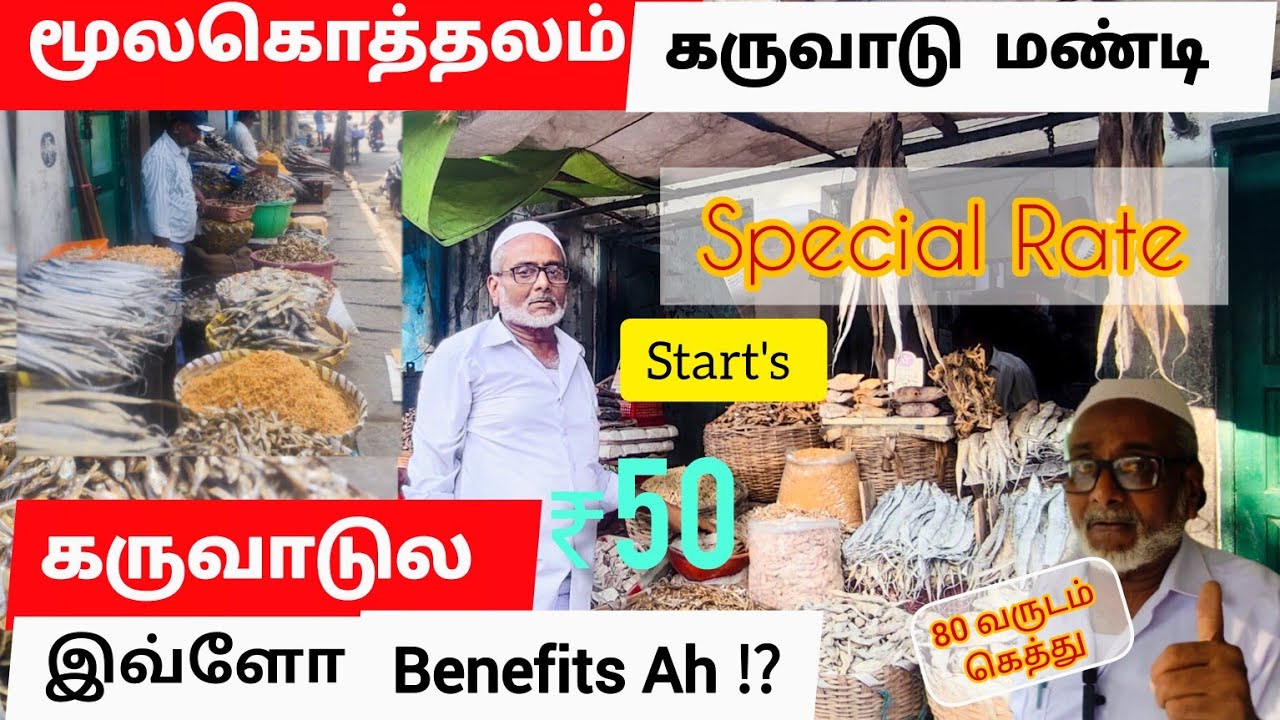 MOOLAKOTHALAM | கருவாடுல இவ்ளோ🫣 நன்மையா⁉️ கருவாட்டின் முழு தகவல் மற்றும் விலை #shorts #dryfish