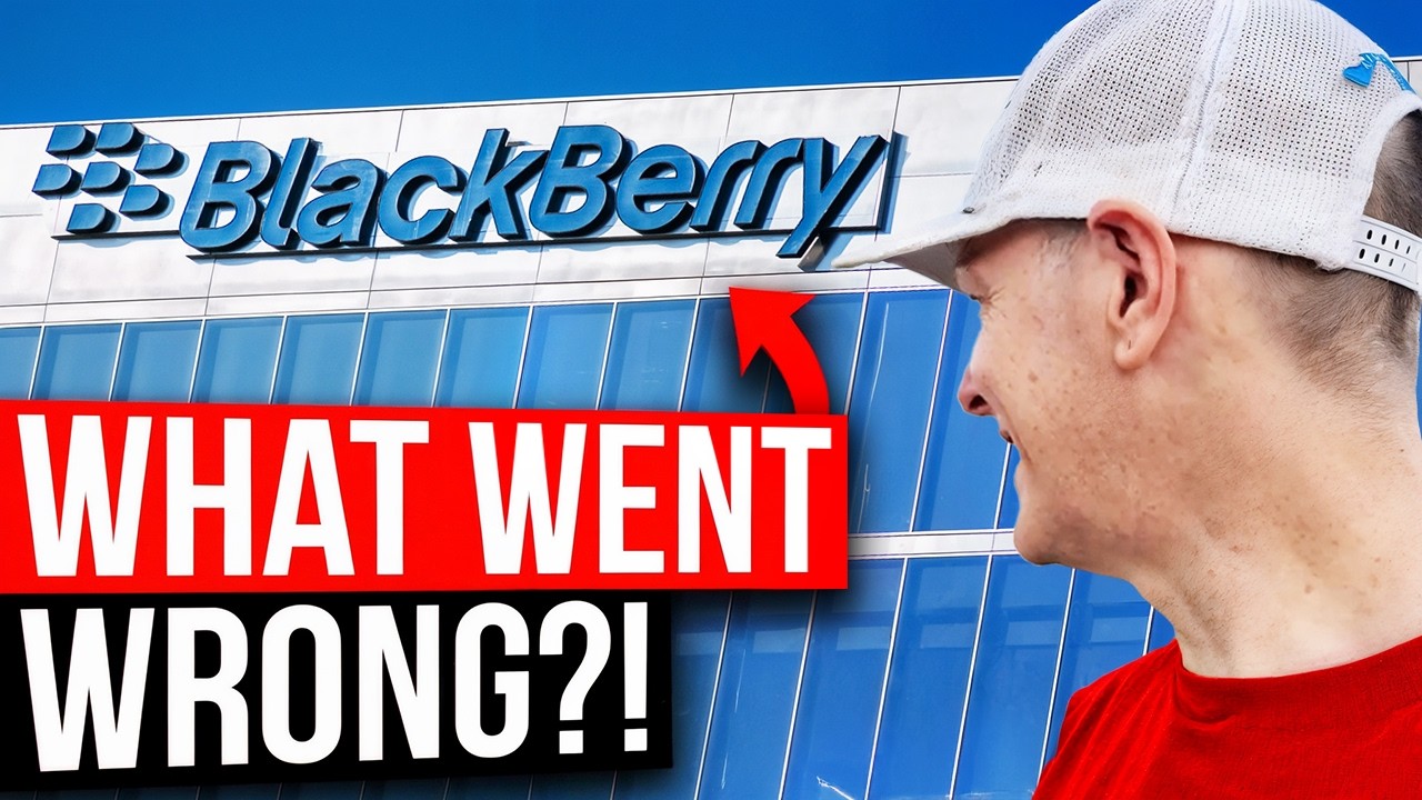 Взлет и падение Blackberry: как рухнул гигант с капитализацией в 80 миллиардов долларов.