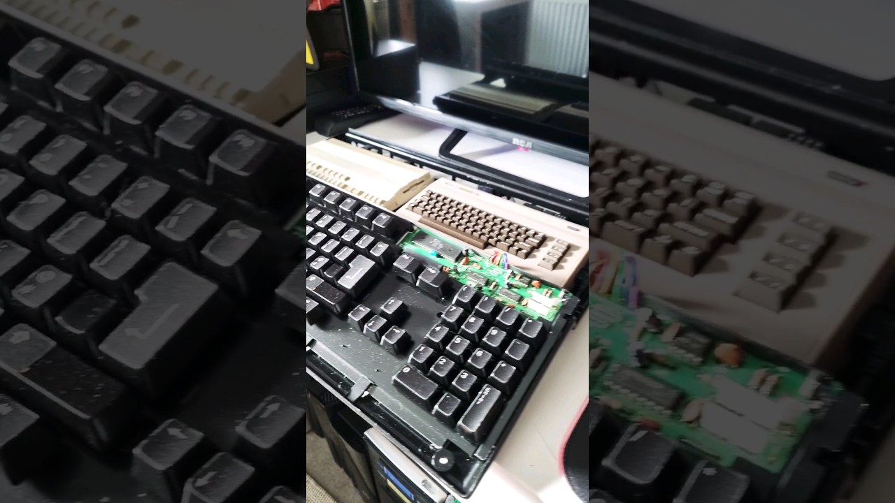 A500 Mini & C64 Mini Frankenstein Console Maintenance #c64 #amiga #a500mini