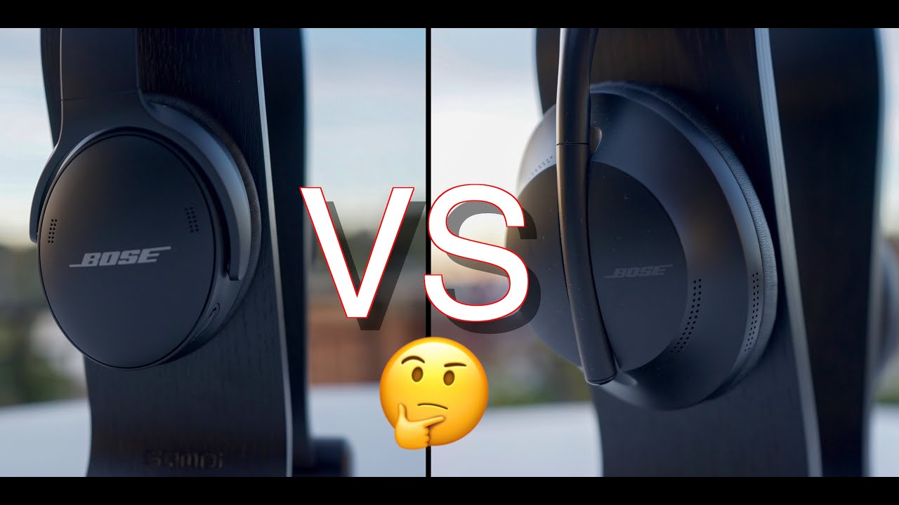 Bose QC45 против Bose 700 (рекомендуются наушники)
