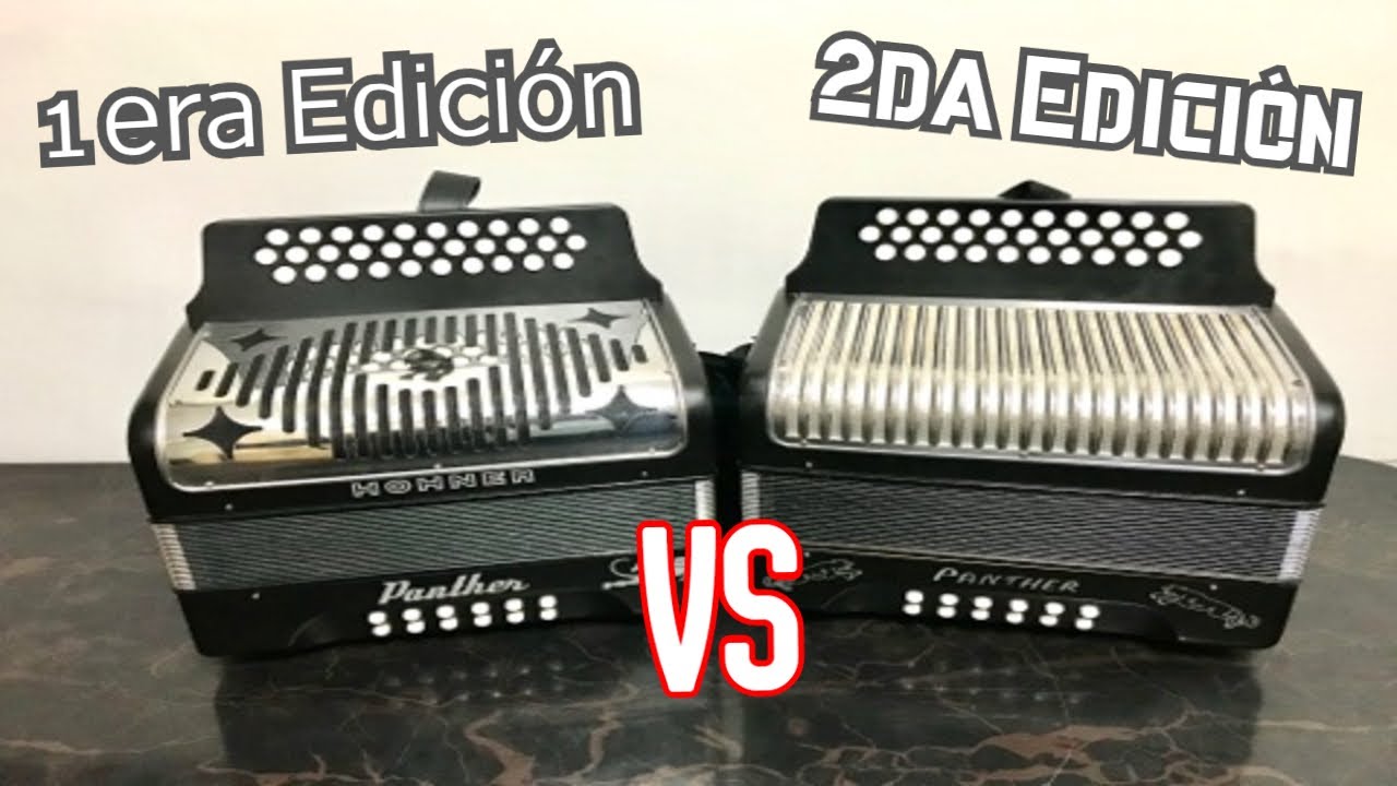 Comparaci&oacute;n entre hohner panter 1era edici&oacute;n y panther 2da edici&oacute;n