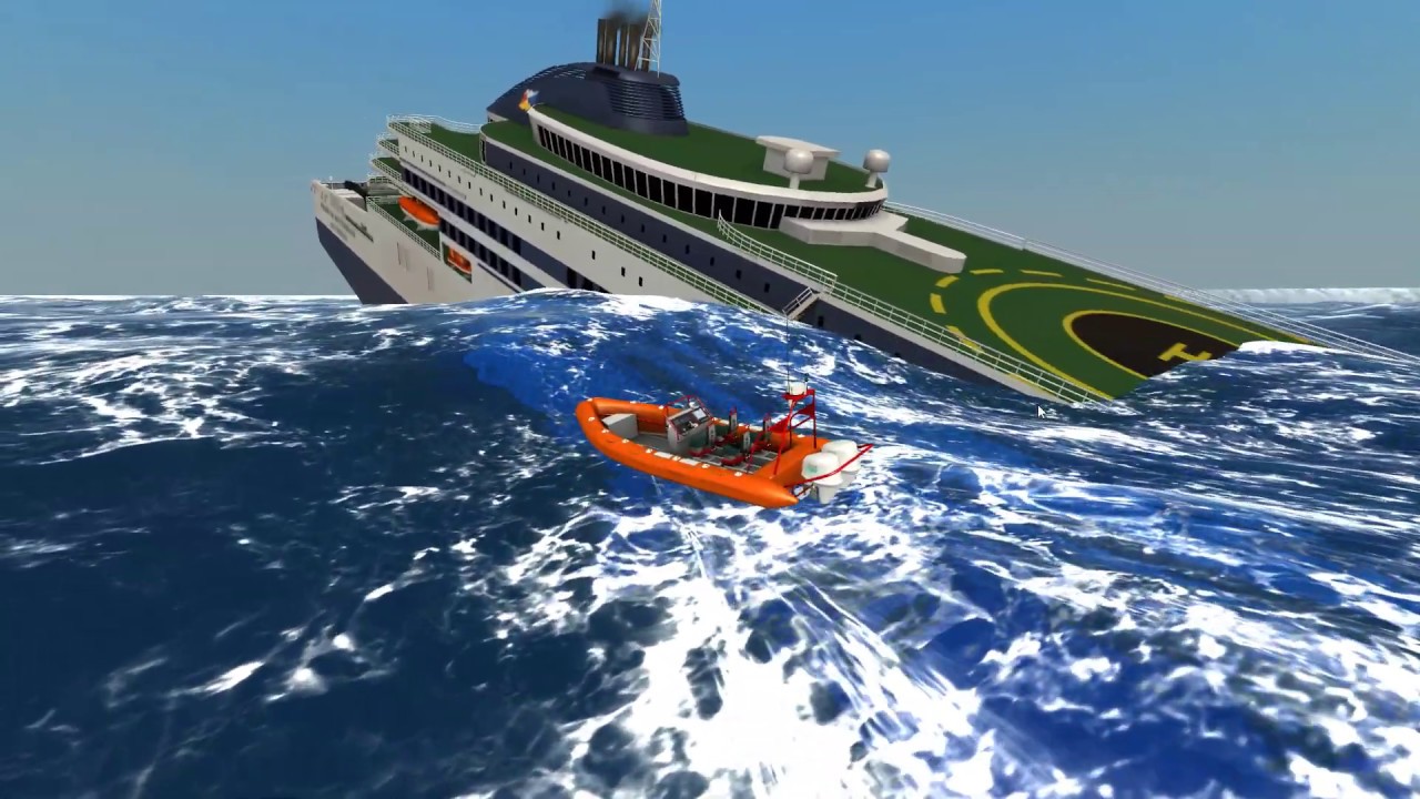 Sinking The Pride Of Rotterdam I Ship Simulator Extremes