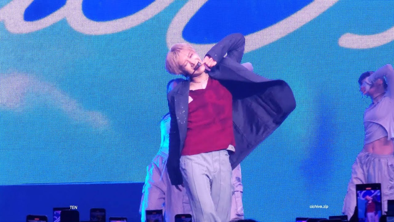 250412 TEN 'NCT Medley (Baby Don't Stop+Steady+Smoothie+영웅)' | 텐 직캠 Fancam | @ 1001 MOVEMENT STUNNER