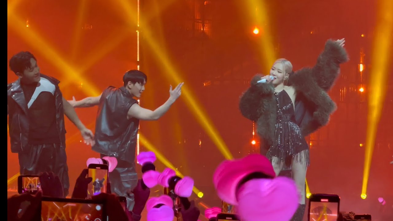 BLACKPINK - ATLANTA DAY2 - ROSÉ solo - Hard to Love / On the Ground - Born Pink World Tour