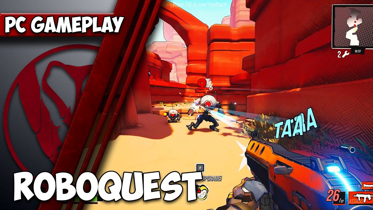 Roboquest Gameplay PC | 1440p HD | Max Settings