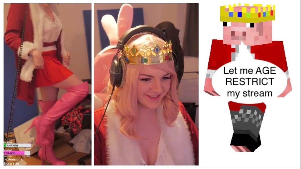 E-girl F1NN5TER REACTIONS from Technoblade