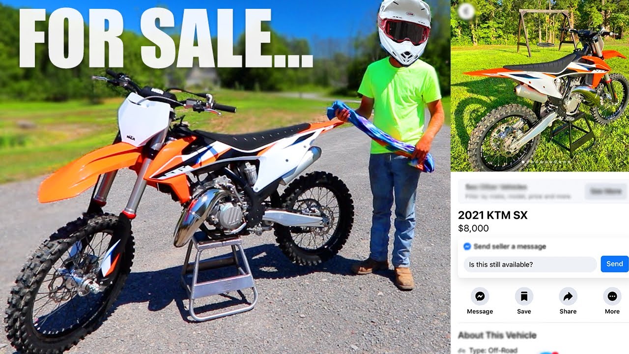 УЖЕ ПРОДАЮ СВОЙ KTM 150SX 2021 ГОДА!!