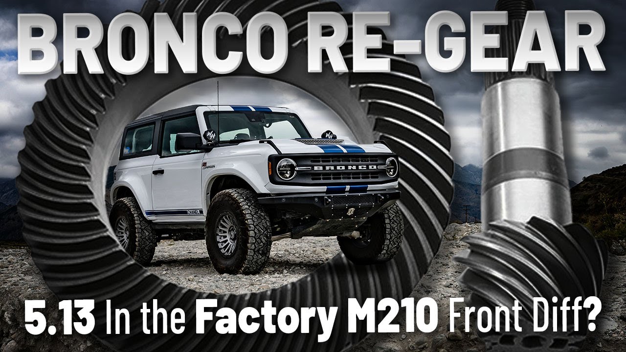 Installing Yukon 5.13 Gears Into the Bronco M210 Front Drive Unit