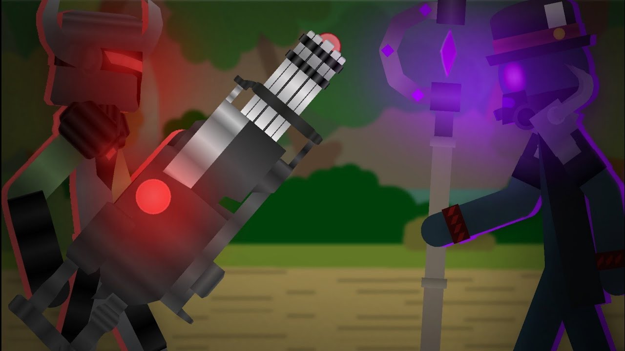 Summoner Boss V.S Templar (Tower Defense Simulator) [Battle] | Sticknodes Pro Animation