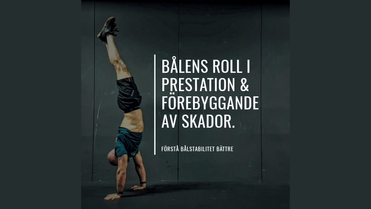 Bålstabilitet - bålens roll i prestation och förebyggande av skador