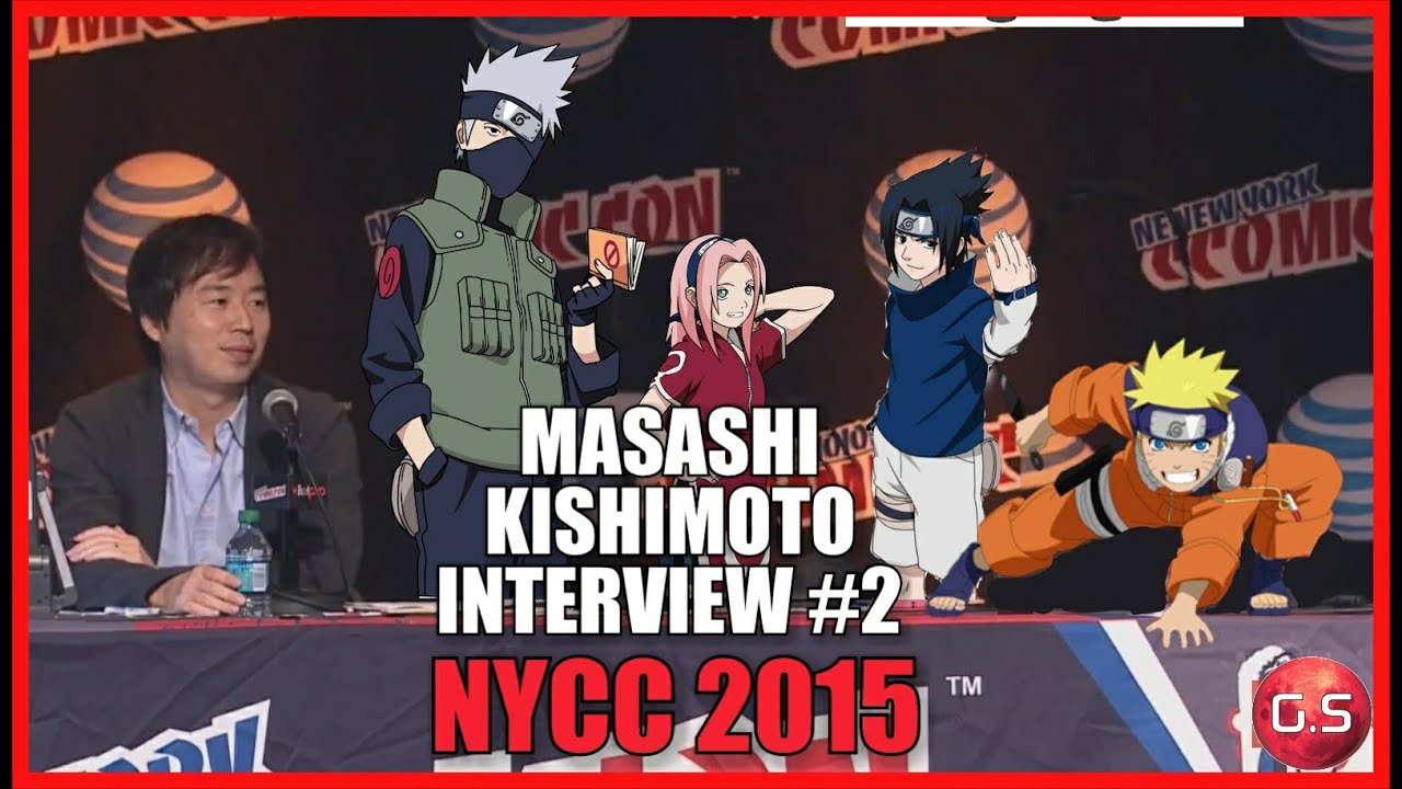 Masashi Kishimoto New York Comic Con 2015 ●2ND FULL INTERVIEW●