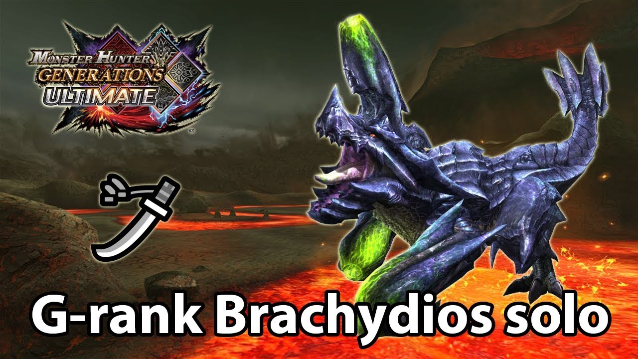 MHGU | G-rank Brachydios solo (Valor Long Sword) - 4'35