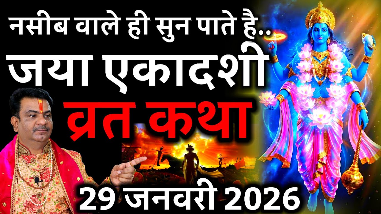 जया एकादशी व्रत कथा | Jaya Ekadashi Vrat Katha | Ekadashi Vrat Katha | Jaya/Bhaimi Ekadashi 2026