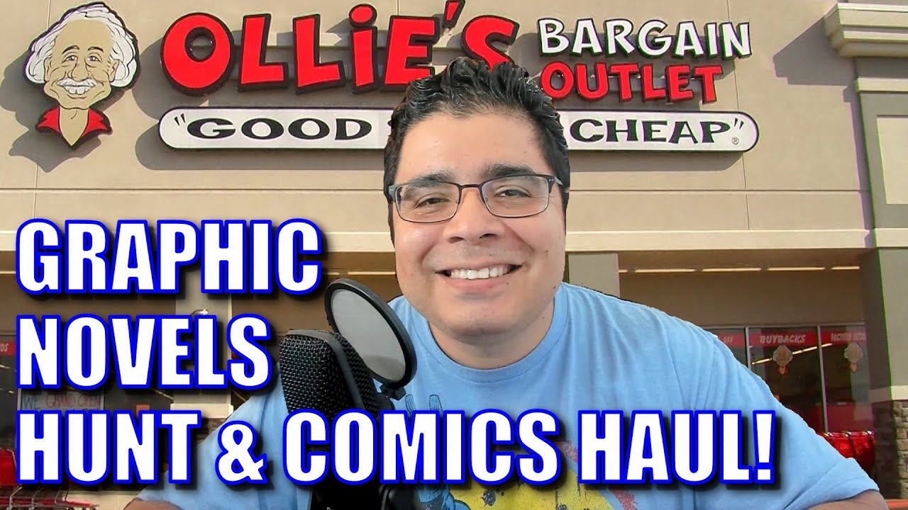 Ollie's first Graphic Novel Hunt and Comics Haul!
