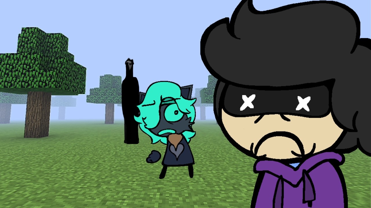 Two Idiots Descend Into A wonderland | Horror Minecraft #1