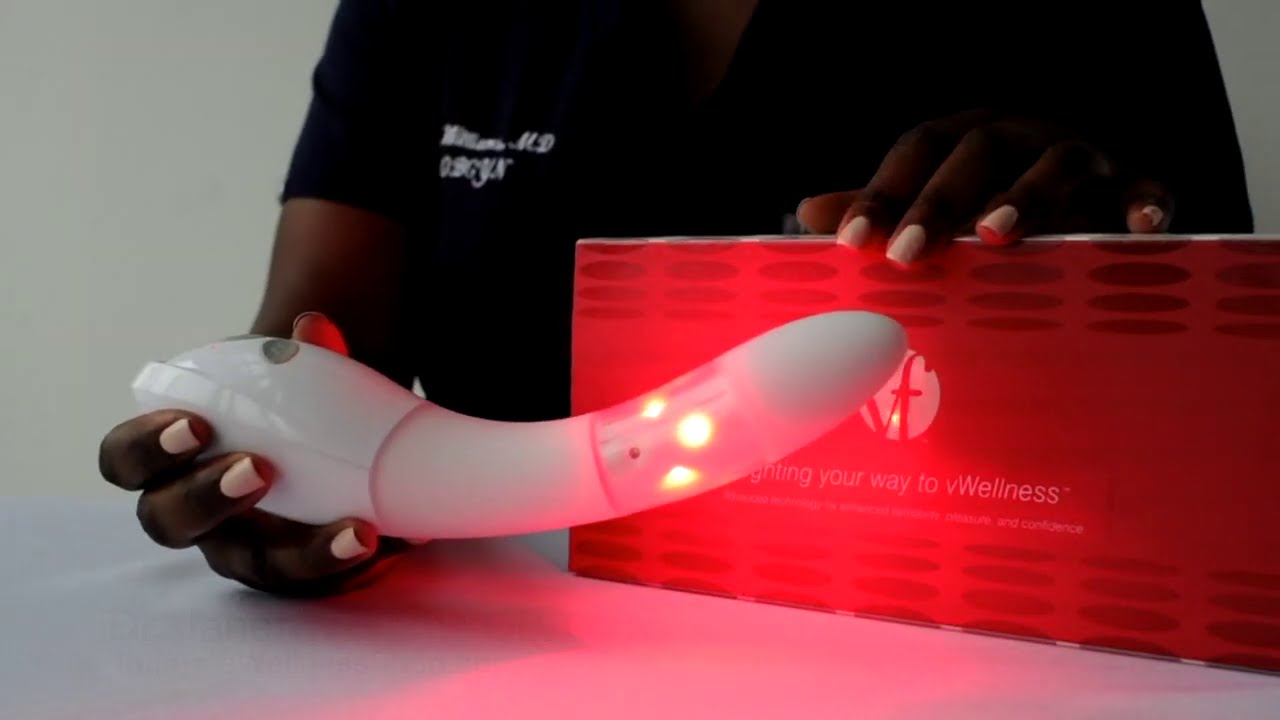 Dr. Janet Shows Us the vFit Red Light Technology Device